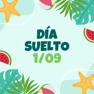 Día suelto: 1 de septiembre